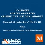 Journée Portes Ouvertes au Centre d’Etude des Langues