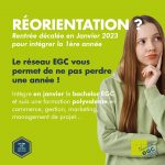 Réorientation possible avec l&rsquo;EGC !