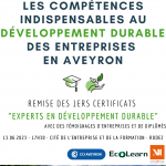 Rencontre « Les compétences indispensables au développement durable des entreprises en Aveyron »