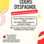 LANGUES : cours d&rsquo;espagnol avec Campus XIIe Avenue