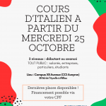 Cours d&rsquo;italien avec Campus XIIe Avenue