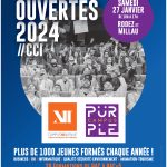 Portes Ouvertes 2024 des Ecoles Campus XIIe Avenue / Purple Campus (27/01)