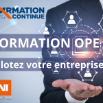 OPE – Outils de pilotage de l’entreprise : une formation longue durée pour monter en compétences