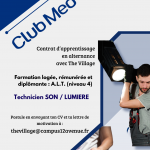 Animation / tourisme : CLUB MED recrute en alternance avec THE VILLAGE