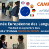 Journée Européenne des Langues : Campus Talk avec le Centre d’Etude des Langues (26/09)
