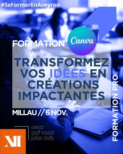 Transformez vos idées en créations impactantes avec la formation CANVA !
