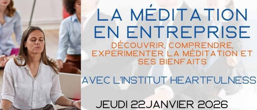 Jeudis de la Cité – La méditation en entreprise (22/01)
