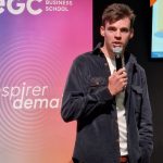 Le sportif Lilian CALMEJANE, Parrain de la Promo EGC 37