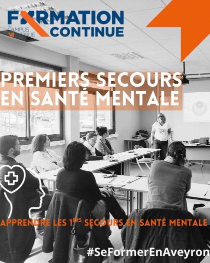 Premiers secours en santé mentale : une nouvelle formation avec Campus XIIe Avenue
