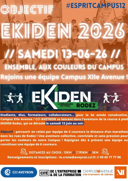 Objectif EKIDEN 2026 : le Campus se lance le défi !