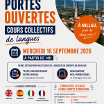 Portes ouvertes 2026 : découvrez nos cours de langues à Campus 12 Avenue Millau