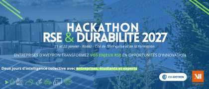 1er HACKATHON RSE & DURABILITE : transformez vos enjeux RSE en opportunités d&rsquo;innovation